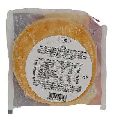 Käse Dimko gerookte kaas | Halfhard | Milde rooksmaak | 400 g