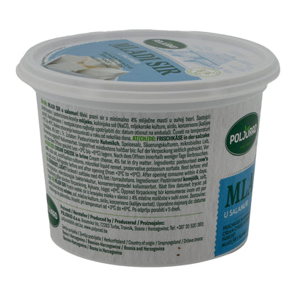 Formaggio fresco Poljorad Mladi Sir in salamoia | Formaggio fresco | In salamoia | 540 g