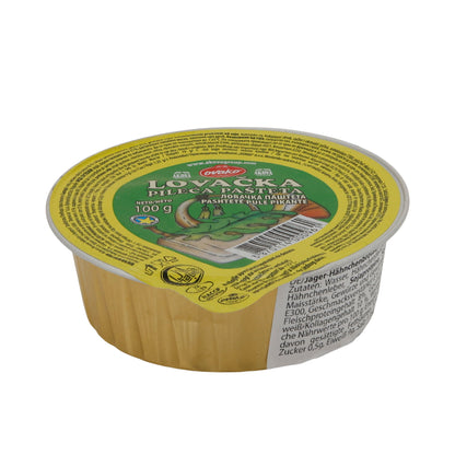 Paté Ovako Lovačka Pollo | Piccante | Paté di pollo alla cacciatora | 100 g