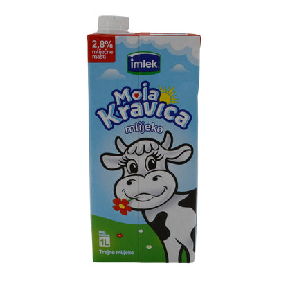 Milch Imlek Moja Kravica Mlijeko | H-Milch | 2,8 % Fett | 1 L