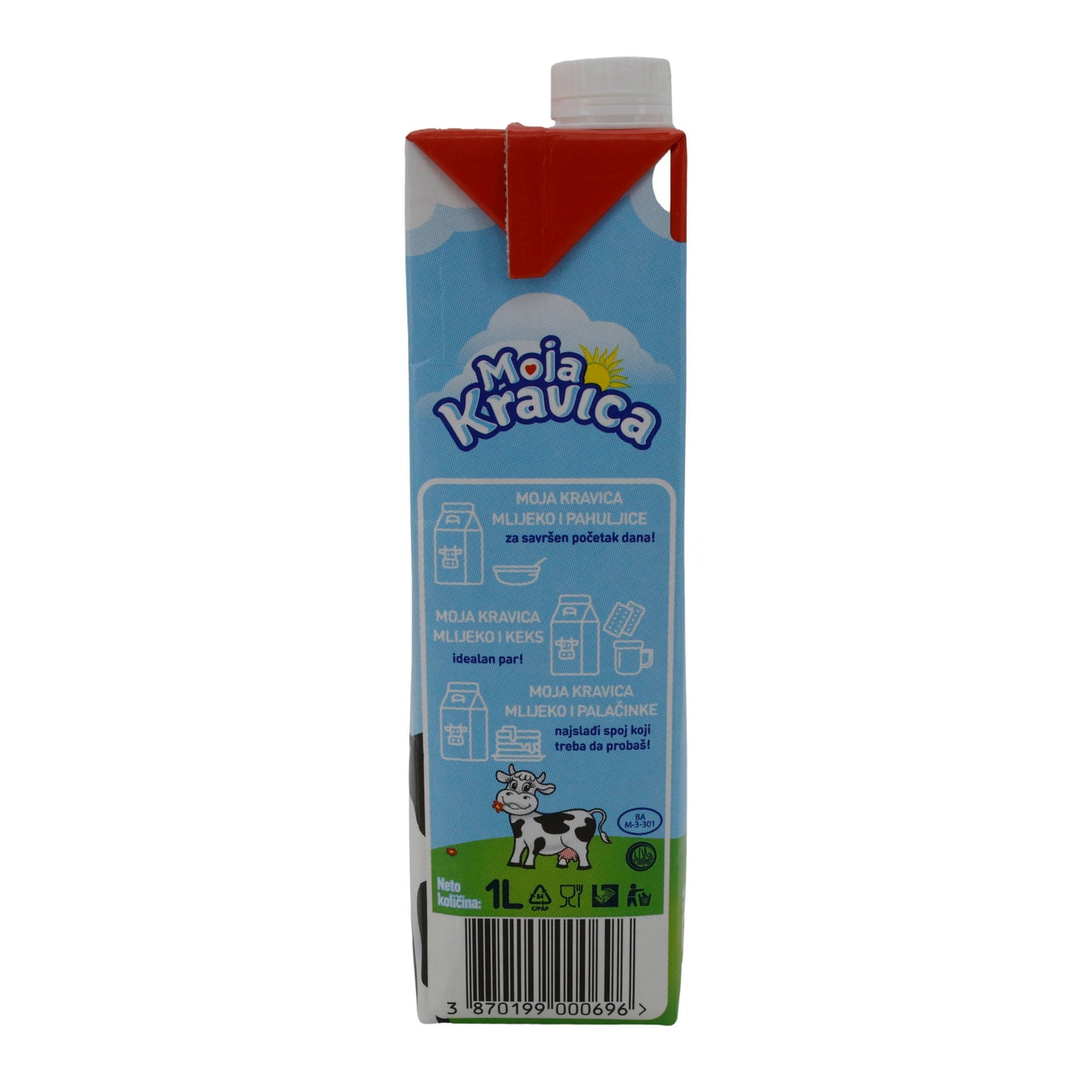 Milch Imlek Moja Kravica Mlijeko | H-Milch | 2,8 % Fett | 1 L