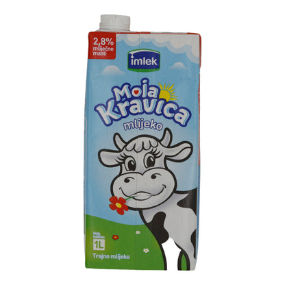 Milch Imlek Moja Kravica Mlijeko | H-Milch | 2,8 % Fett | 1 L