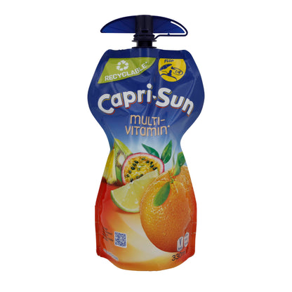 Multivitamin İçecek Capri-Sun | Meyveli Keyif | Çeşitli Vitamin Kaynaklarının Karışımıyla | 330 ml
