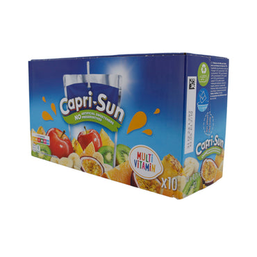Meyve Suyu Capri-Sun | Multivitamin | Meyve Suyu İçeceği | 10 x 200 ml
