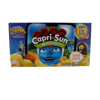 Fruchtsaft Capri-Sun | Safari Fruits | Fruchtsaftgetränk | 10 x 200 ml