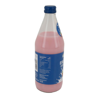 Milchmischgetränk Münsterland Classico Erdbeergeschmack | Milchmischgetränk | 1,5 % Fett | 500 ml Glasflasche