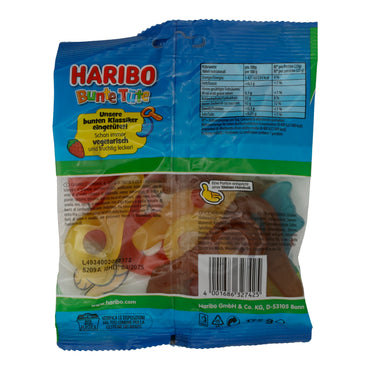Fruchtgummis HARIBO | Kleurrijke zak | Veggie, klassieke smaak | 175g