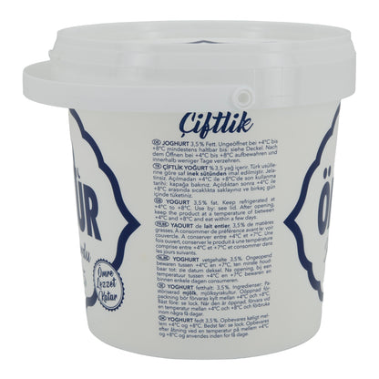 Doğal Yoğurt Ömür | Yoğurt | %3,5 Yağlı Geleneksel Yoğurt | 1 kg
