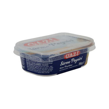 Frischkäse Gazi Sürme Peyniri | Frischkäse | Feiner, streichzarter Doppelrahm-Frischkäse | 200 g