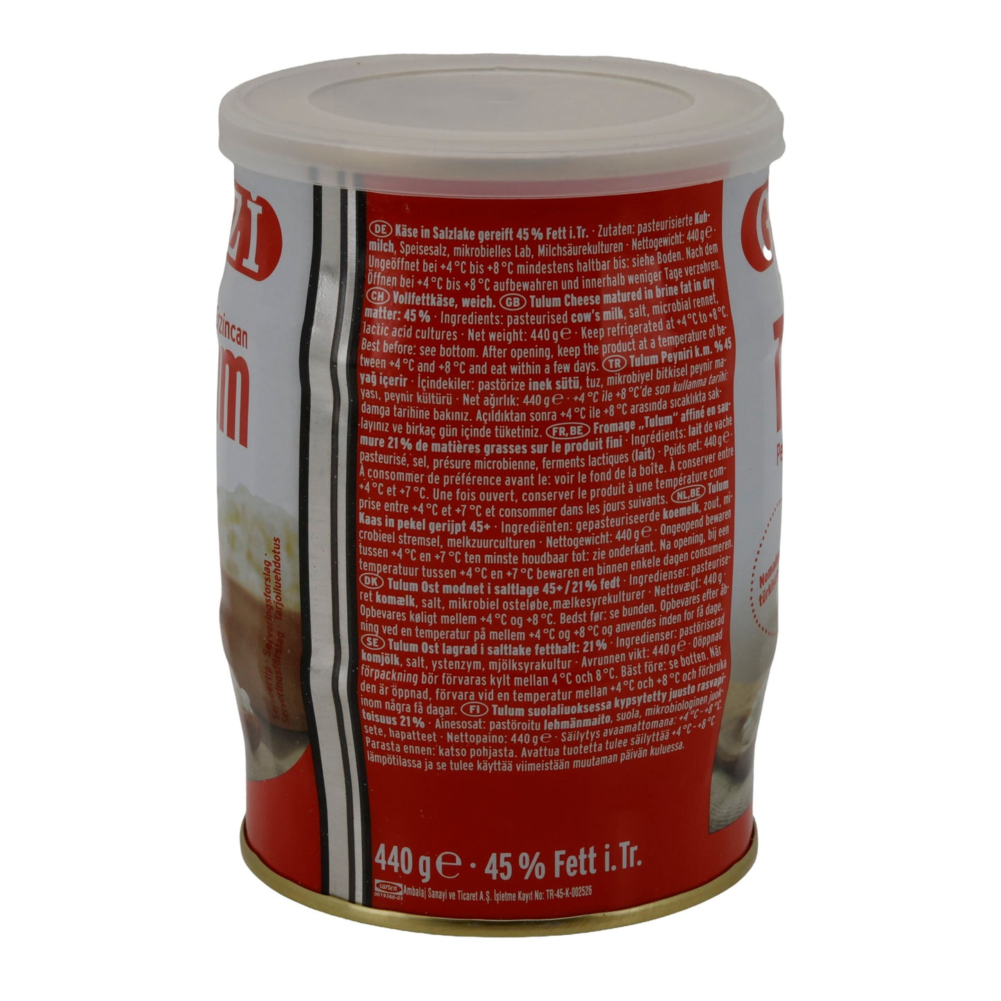 Formaggio Gazi Erzincan Tulum Peyniri | Tradizionale | Formaggio nomade turco in salamoia | 440 g