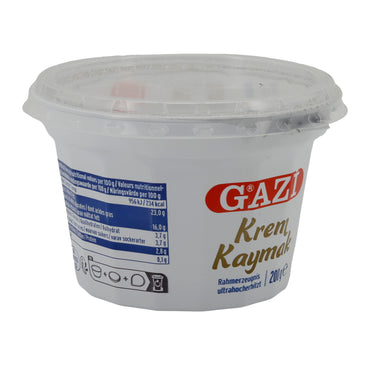 Sauerrahm Milochka Crème aigre | Sauerrahm | Crémeux avec 20% de matière grasse | Pot de 400 g