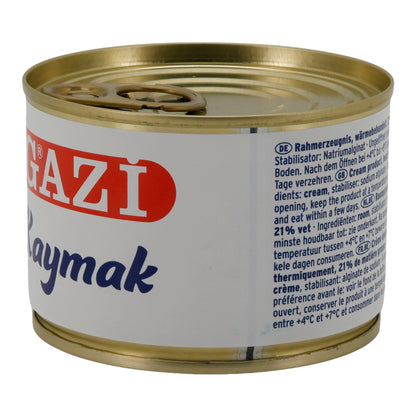 Kaymak Gazi | Prodotto lattiero-caseario | Prodotto cremoso a base di panna | 155g
