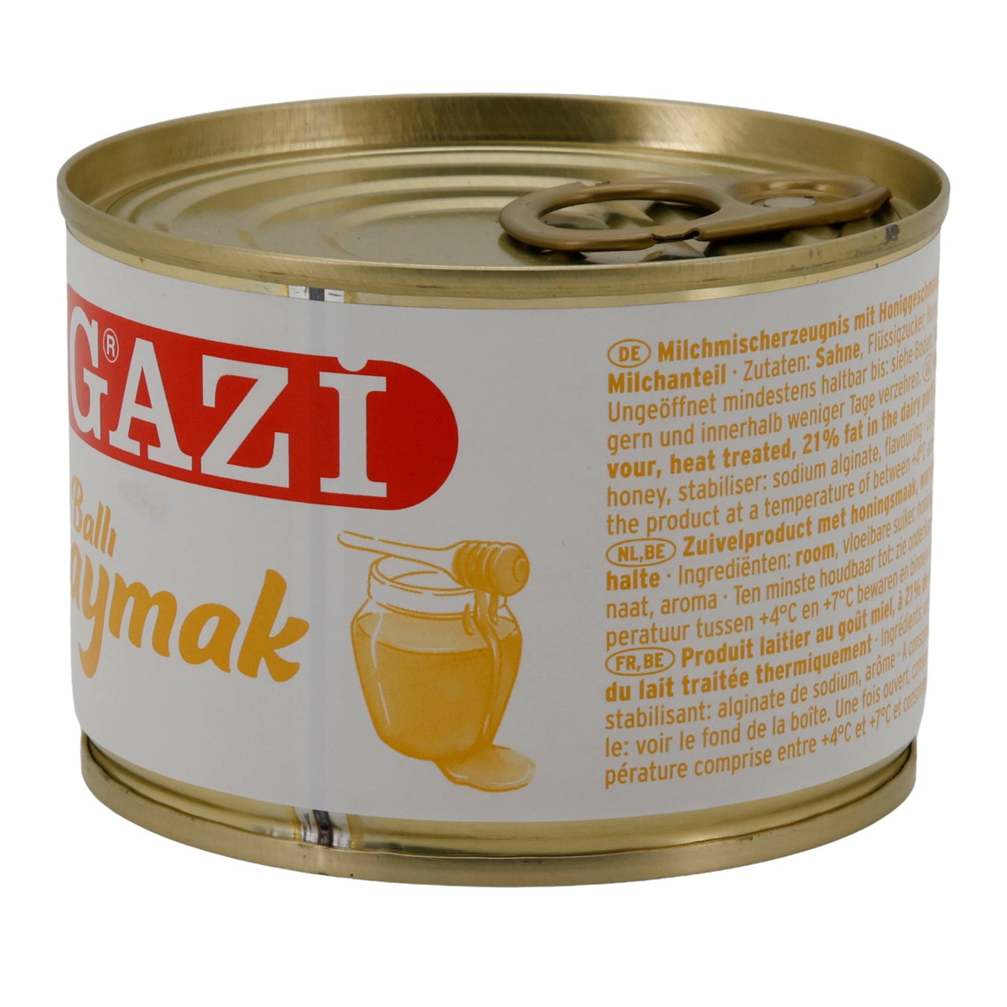 Milchcreme GAZİ Ballı Kaymak | Milchcreme | Bal aromalı kremamsı | 155 g