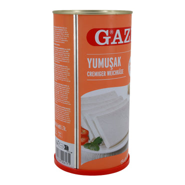 Weichkäse Gazi Yumuşak Cremiger Weichkäse | Besonders cremig | 55 % Fett i. Tr. | 1500 g