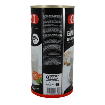Weichkäse Gazi Ezine Lezzeti | Weißkäse in Salzlake | 55 % Fett i. Tr., Intensiv-aromatisch | 1500 g