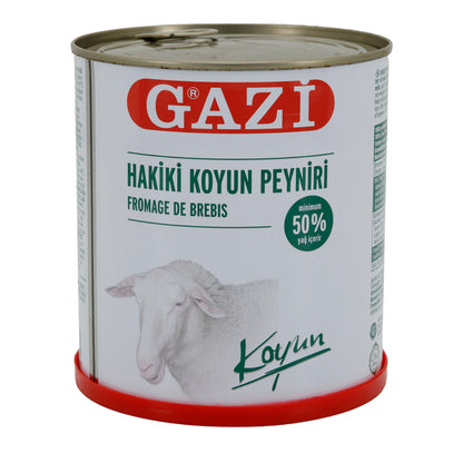 Schafskäse GAZİ | Schafskäse in Salzlake | 50 % Fett i. Tr. | 750 g Dose
