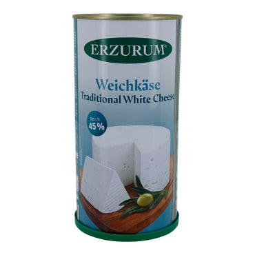 Weißkäse Erzurum | Weißkäse in Salzlake | Traditionell mit 45 % Fett i. Tr. | 1500 g ERZURUM