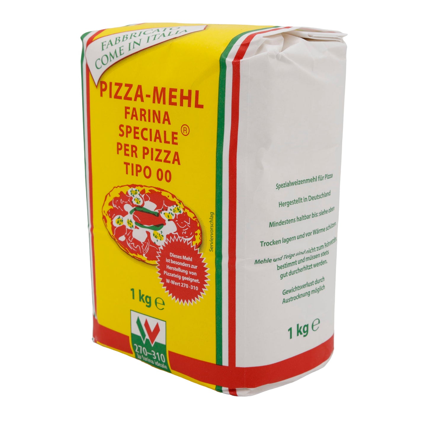 Meel | Pizza-Meel Tipo 00 | Speciale tarwebloem voor pizzadeeg | 1 kg