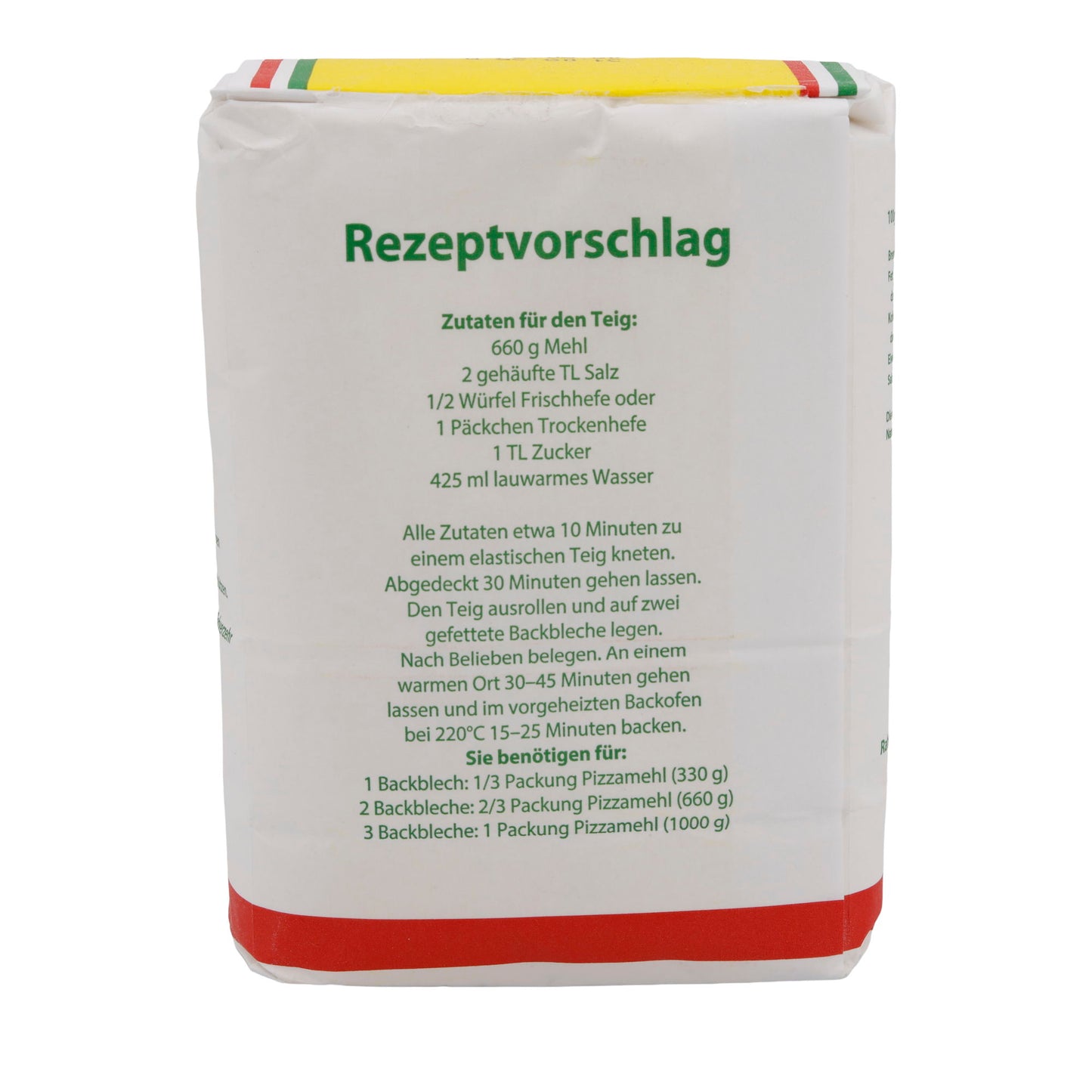 Meel | Pizza-Meel Tipo 00 | Speciale tarwebloem voor pizzadeeg | 1 kg