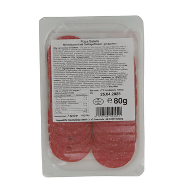Pizza-Salami Onkel Şahingöz | Halal, Manzo | 80g