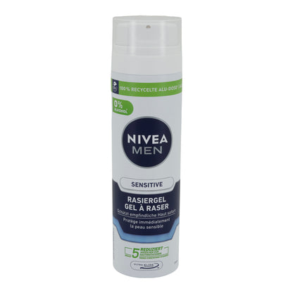 Gel da barba NIVEA MEN Sensitive Gel da barba | Gel da barba | 200 ml