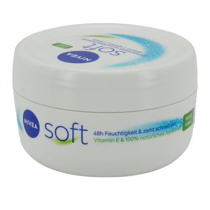 NIVEA Soft Vochtinbrengende Crème | Verfrissend | 200 ml Bus