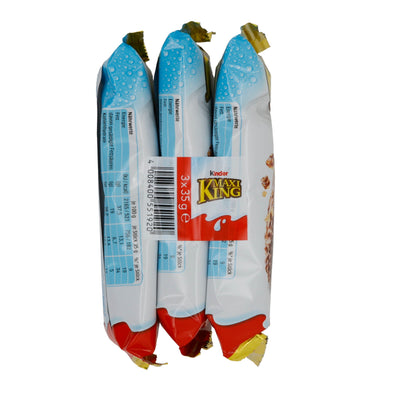 Milch-Snack Kinder Maxi King | Milch-Snack | Mit Karamell und Haselnüssen | 3×35 g (105 g)