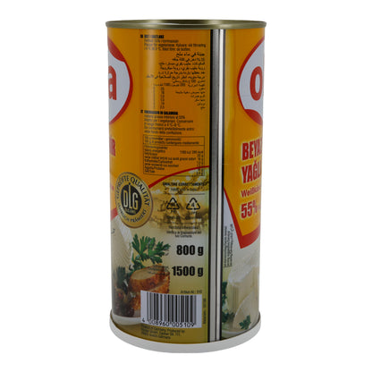Weißkäse Oba | Weißkäse in Salzlake | Vollfettkäse mit 55 % Fett i. Tr. | 1500 g