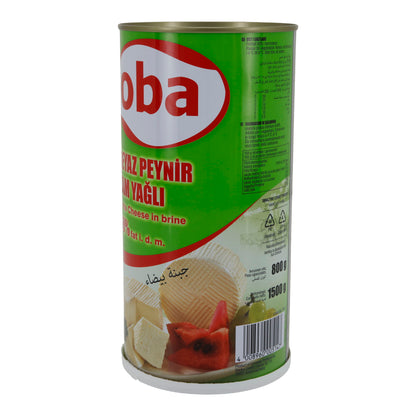 Weißkäse Oba | In Salzlake | Vollfettkäse 60 % Fett i. Tr. | 1500 g