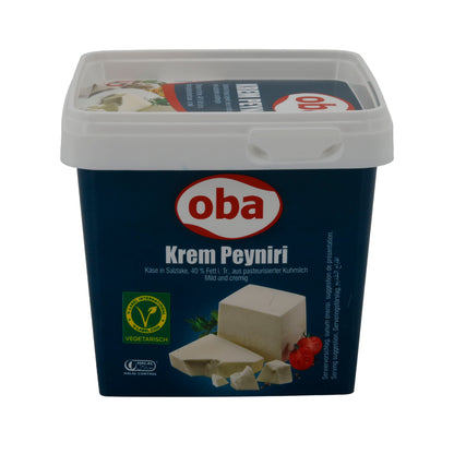 Weißkäse Oba | Krem Peyniri | Cremig, in Salzlake | 480g