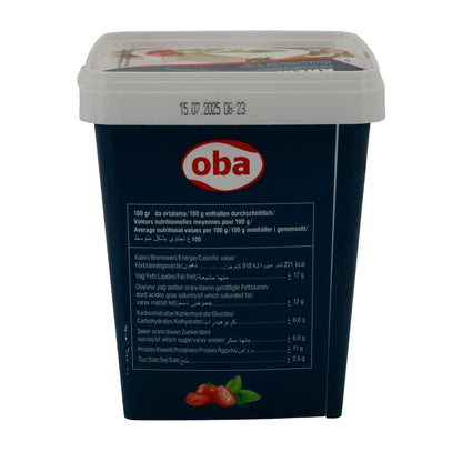 Krem Peyniri Oba | Formaggio bianco | Cremoso in salamoia | 700 g