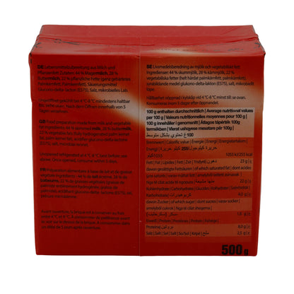 Prodotto lattiero-caseario German White Combi | Con grassi vegetali | Gusto versatile | 500 g