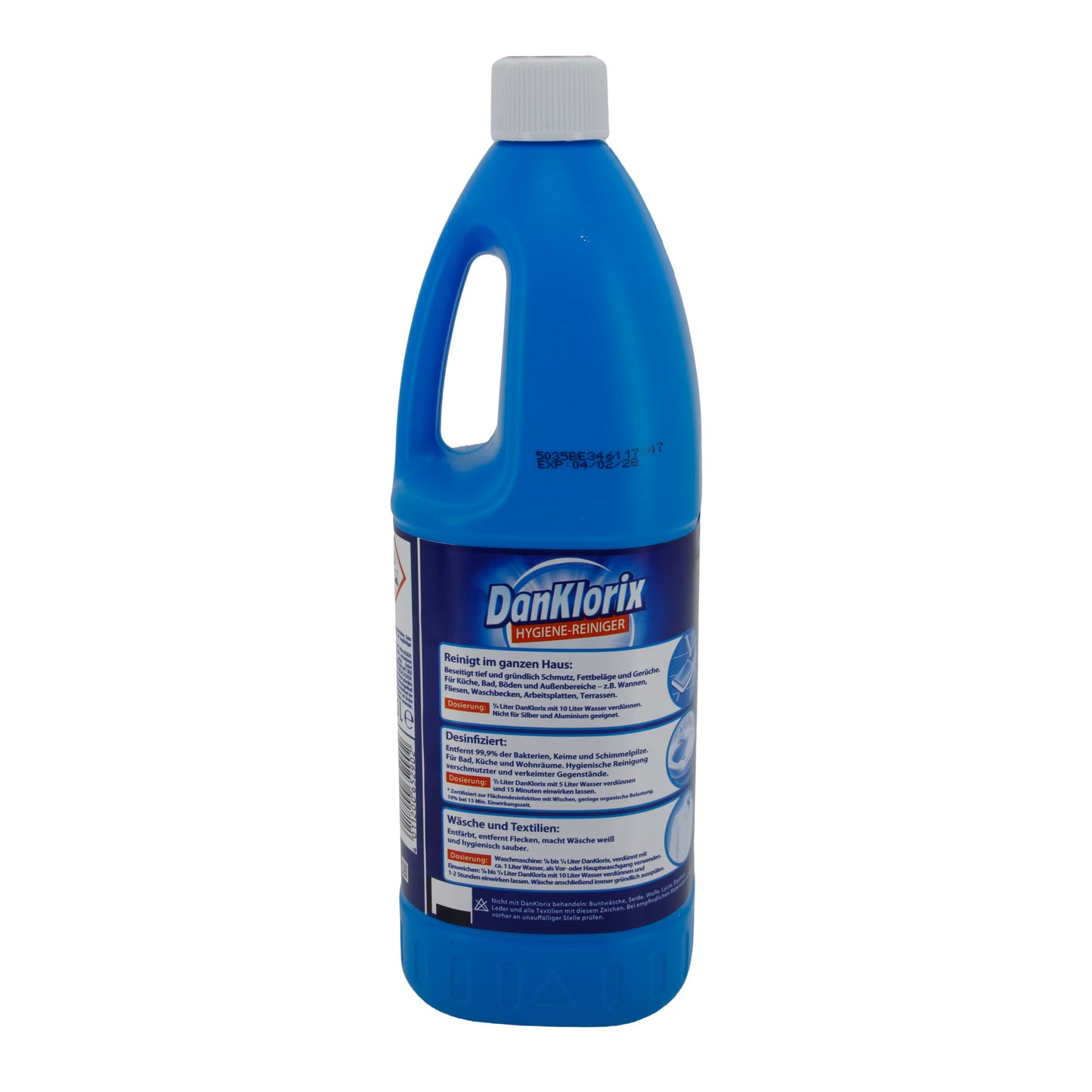 Reiniger Danklorix Hygiene-Reiniger | Reiniger | Mit Aktiv-Chlor | 5 L