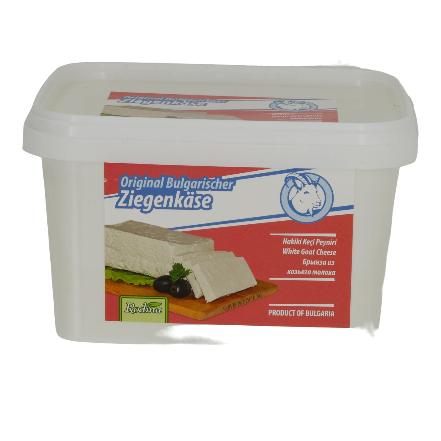 Weißkäse Rodina Original | Bulgarisch | Ziegenmilch | 1300 g