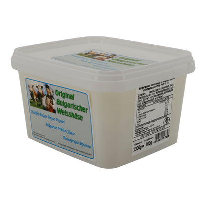 Weißkäse Original Bulgarisch | Traditionell gereift | Salzlakenkäse | 1300 g