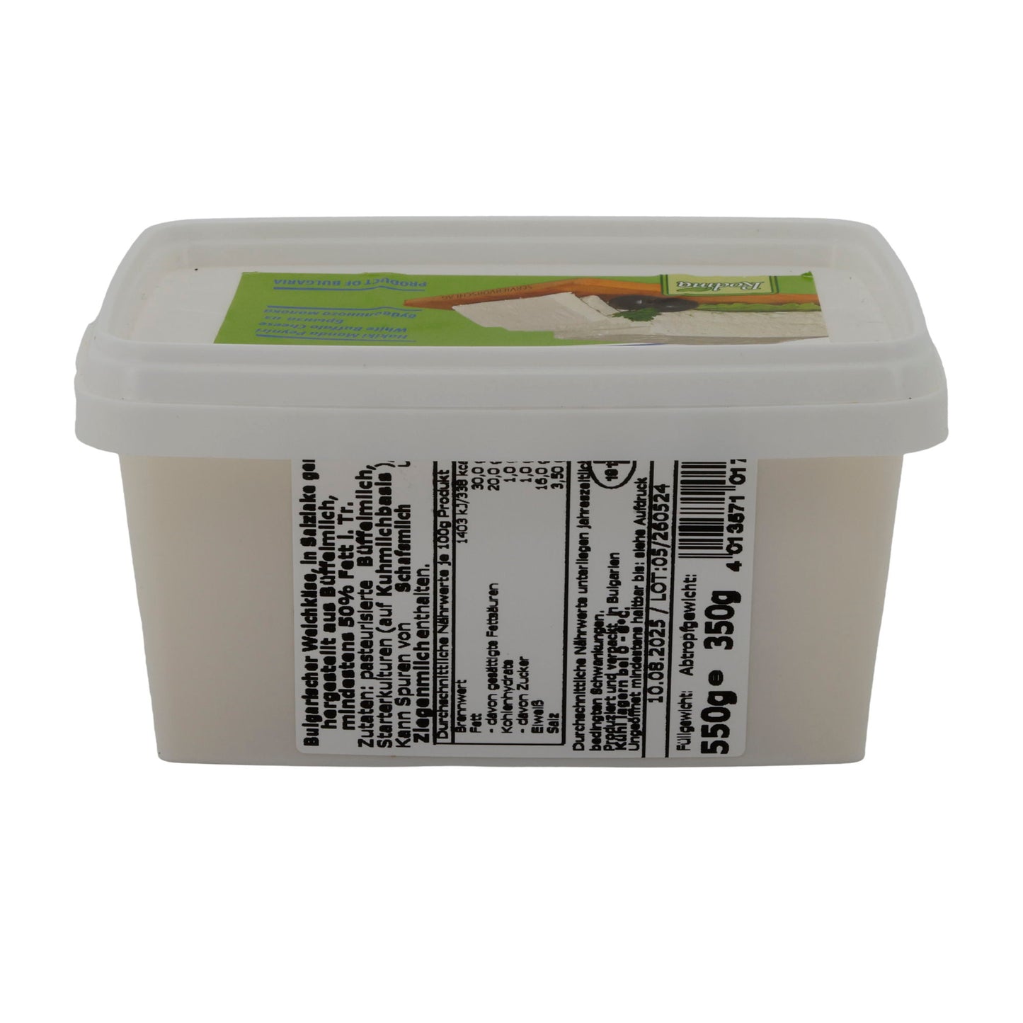 Weißkäse Rodina Original | Bulgarisch | Büffelmilch | 550 g