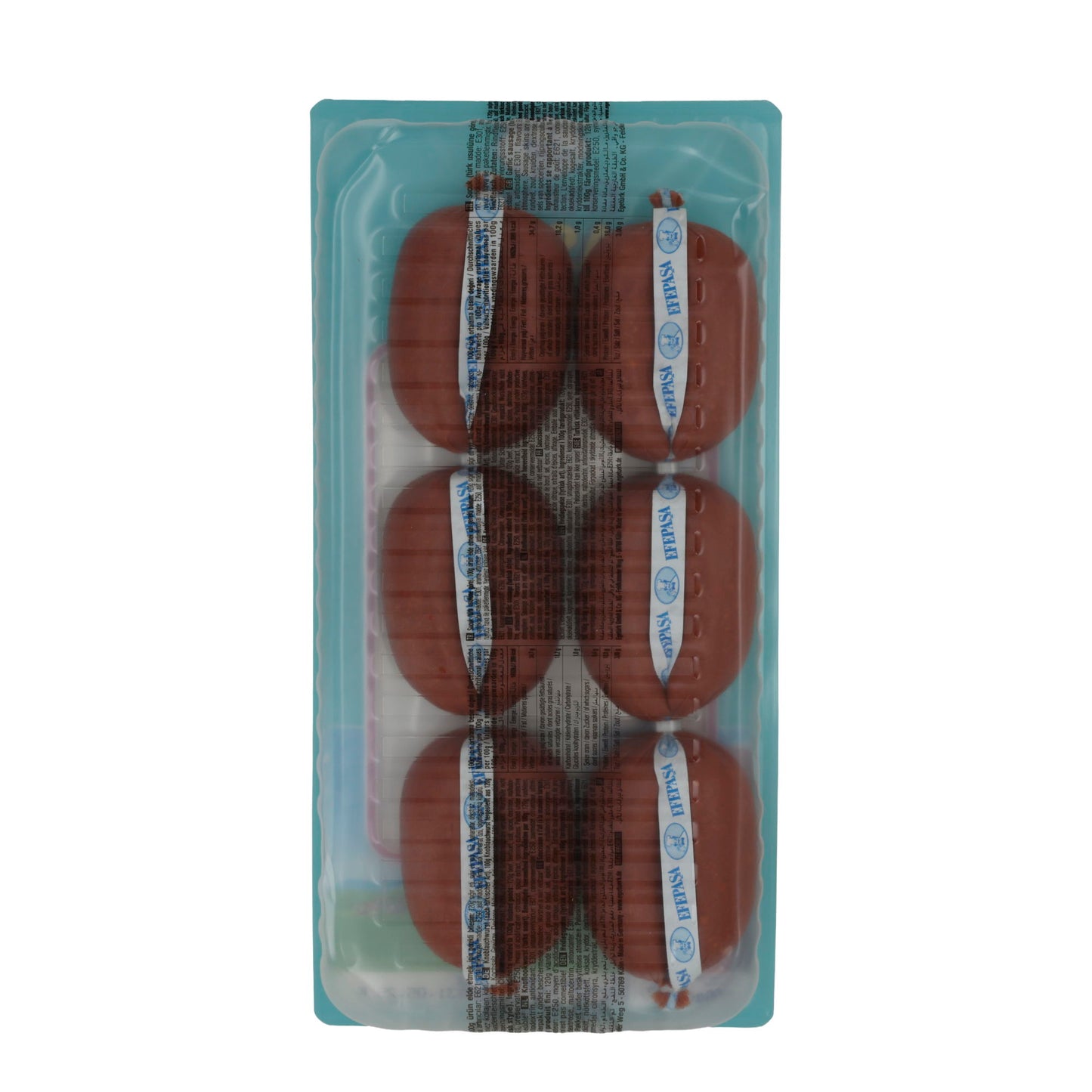 Knoflookworst Efepasa | Pasam Parmak Sucuk | Halal, Turkse stijl | 1000g