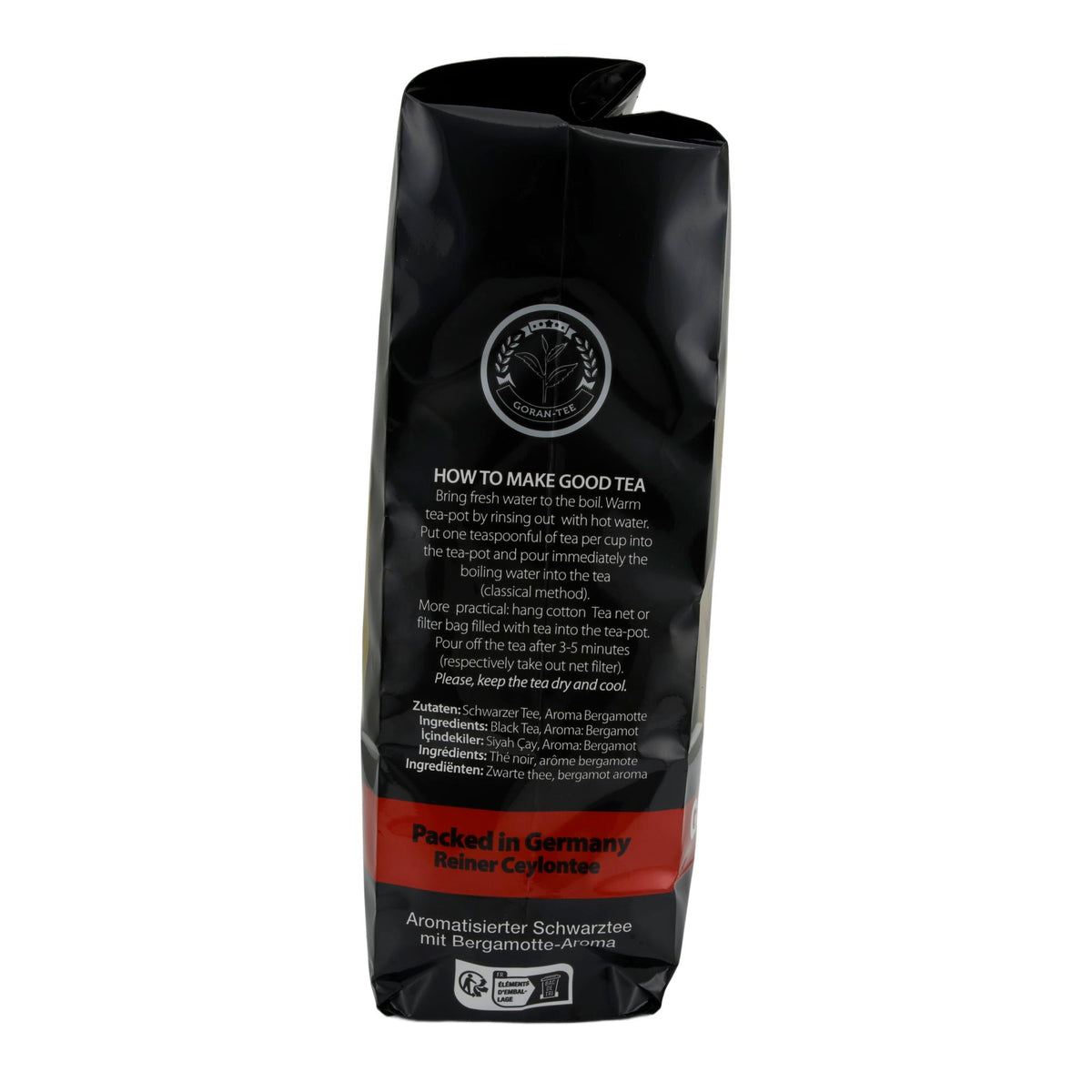 Schwarzer Tee Goran-Tee | Mevlâna | Aromatisiert mit Bergamotte | 1000 g