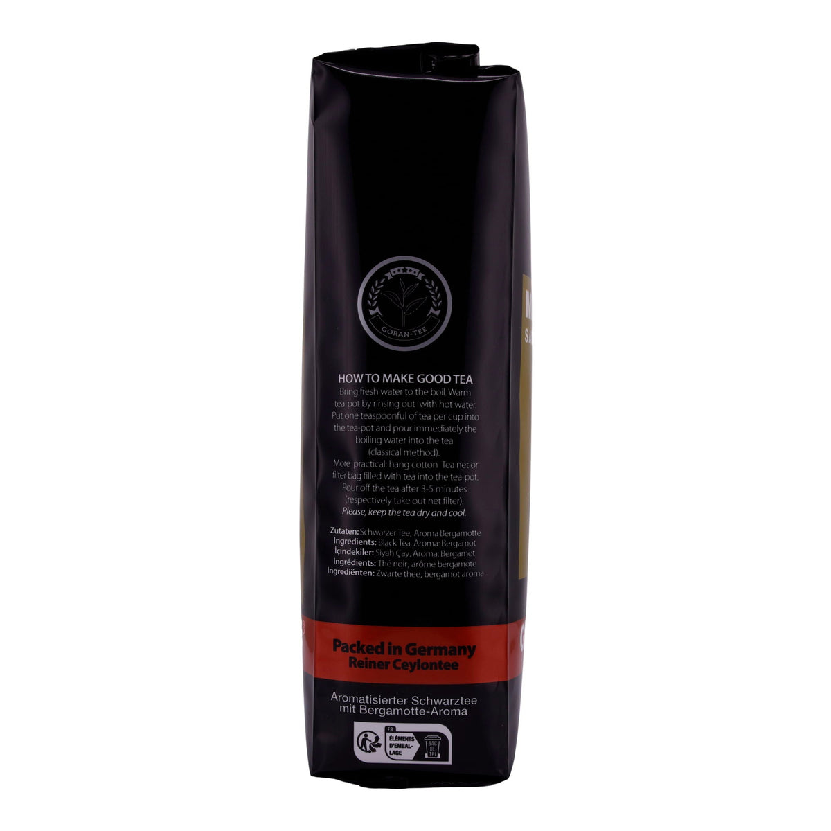 Luxus Tee Goran | Mevlana | Premium-Teemischung | Schwarzer Tee, erlesene Aromen | 500 g Packung