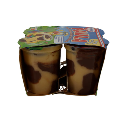 Budino Dr. Oetker Paula Budino alla Vaniglia con Macchie di Cioccolato | Cremoso Budino di Latte | 4 x 125 g