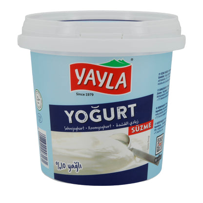 Yogurt Yayla Natural Yogurt | Yogurt | Creamy with 10% Fat | 1 kg