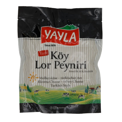 Käse Yayla | Koy Lor Peyniri | Formaggio tradizionale di siero di latte, stile turco | 350 g