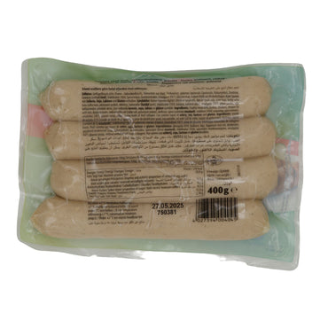 Bratwurst Yayla | Izgaralık Hindi Sosis | Gebrühte Geflügelbratwurst für Grill & Pfanne | 400 g