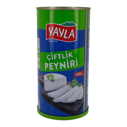 Hirtenkäse Yayla Fromage blanc | Fromage blanc en saumure | Fromage de berger turc avec 60 % de matière grasse sur extrait sec | 1500 g