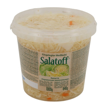 Eingelegtes Salatoff | Salat | Weisskohl | 1000 g SALATOFF