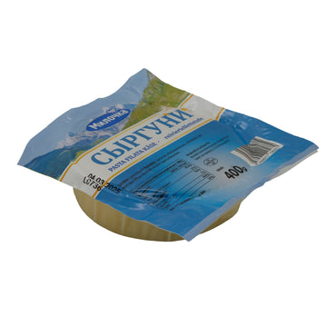 Formaggio Milochka Syrguni | Formaggio tradizionale Pasta Filata | Per grigliate e piatti al forno | 400 g