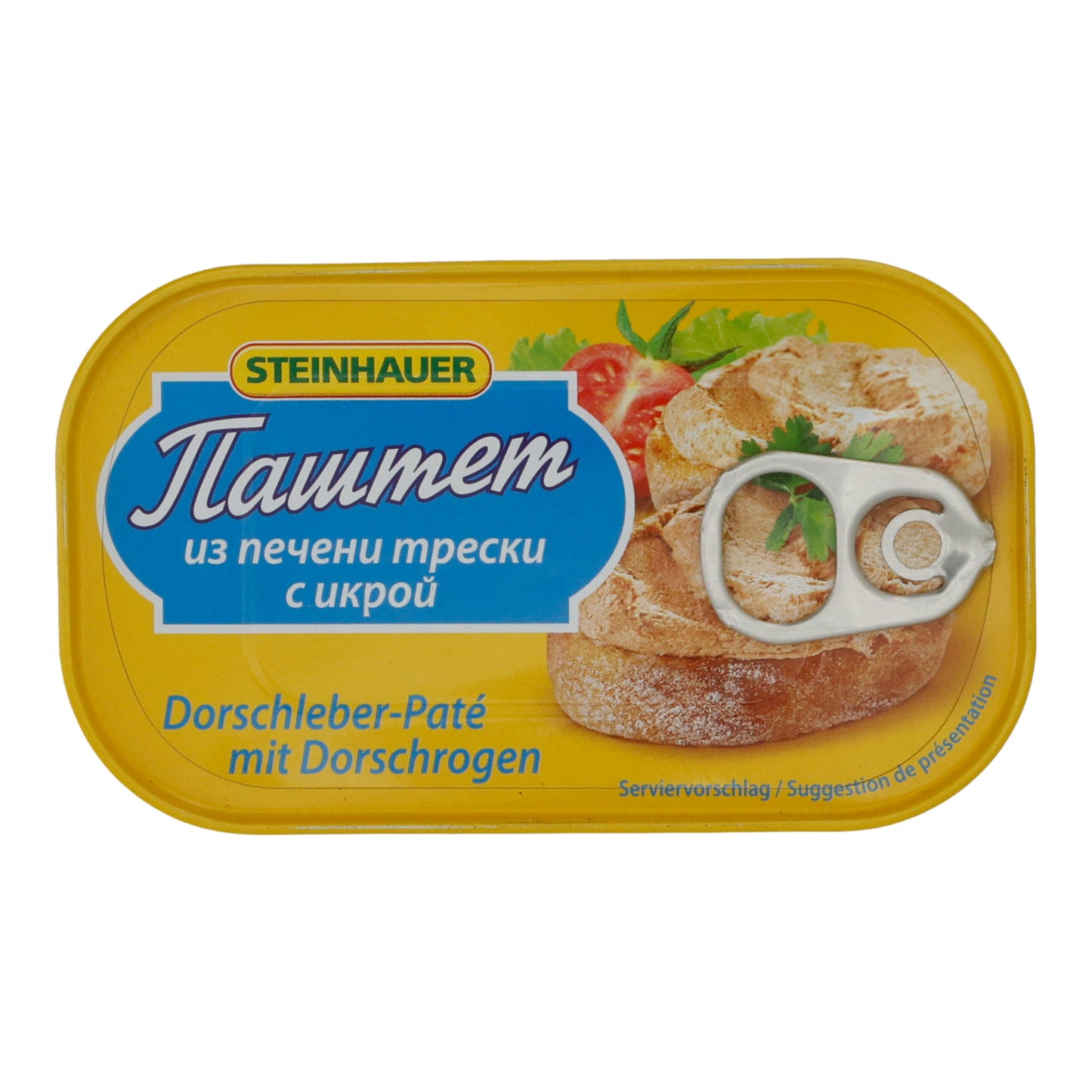 Dorschleber-Paté Steinhauer | Paté | Mit Dorschrogen | 125g