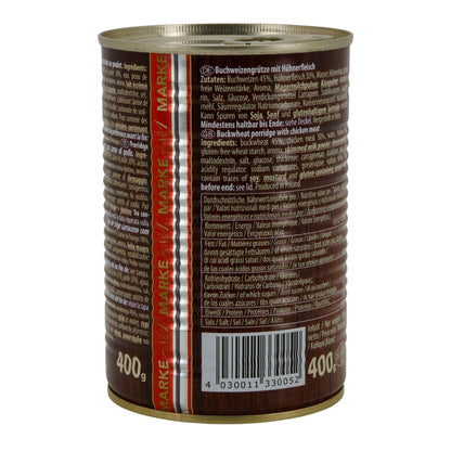 Boekweitgrut met kippenvlees merk nr.1 | kant-en-klaar gerecht | tafelklaar | 400 g blik