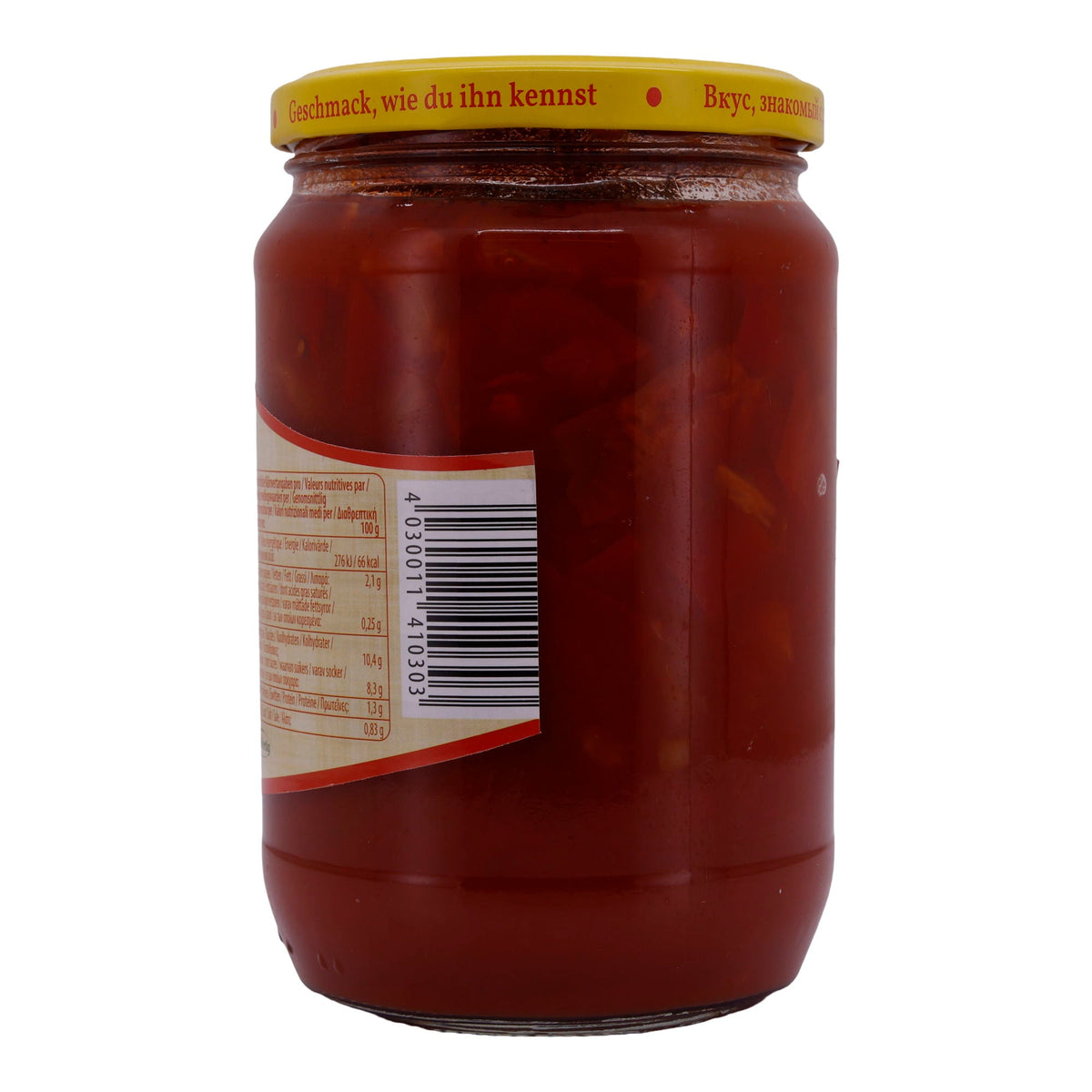 Paprikazubereitung Steinhauer | Letscho | Vegan, perfekt für Eintöpfe | 660 g STEINHAUER