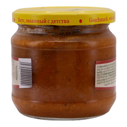 Melonenkürbispuree Steinhauer | Met Peperoni | Pittige veganistische specialiteit | 370 g